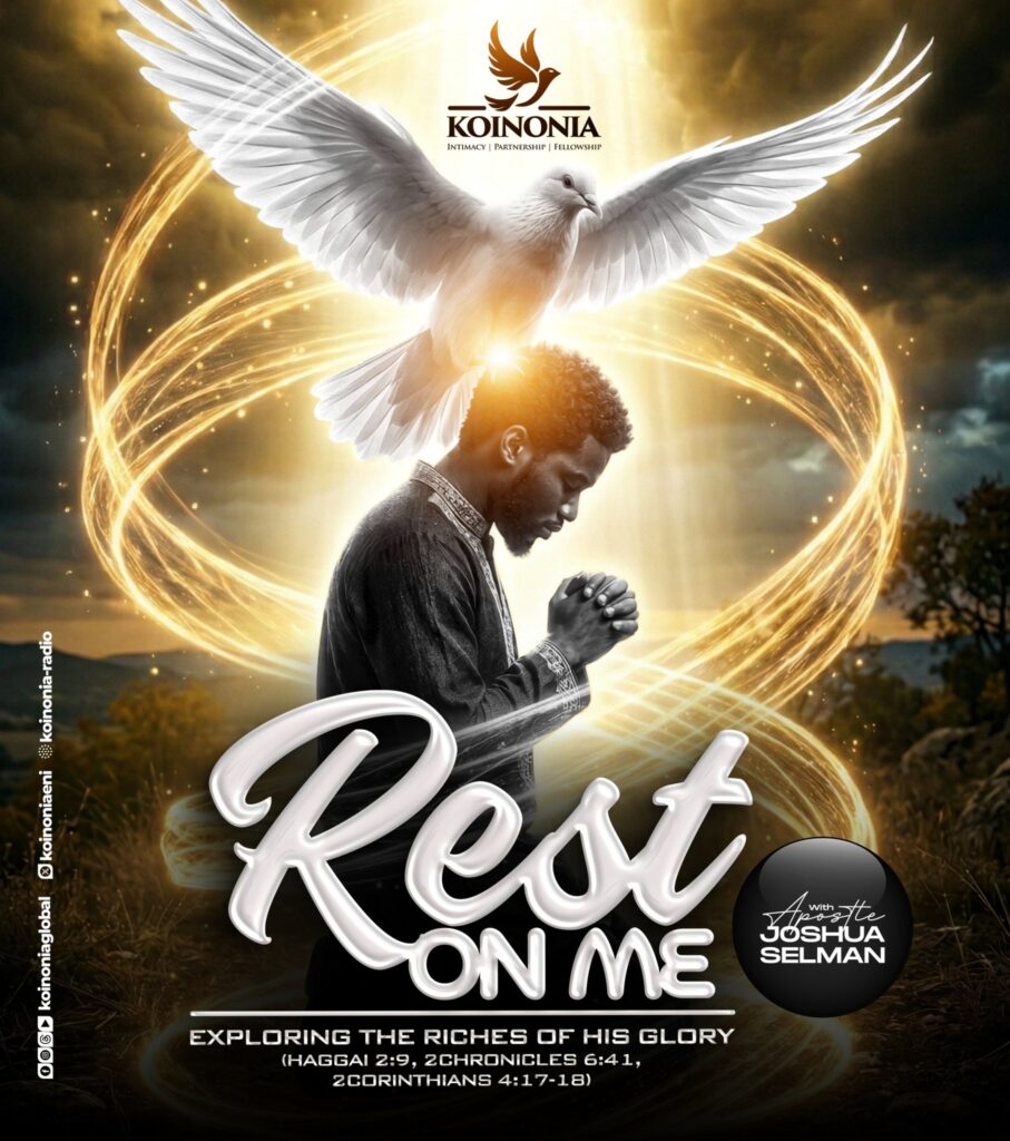 Rest On Me (Exploring the Riches of His Glory)